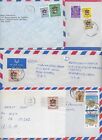 Uae Abu Dhabi Dubai 1990s Collection Of 11 Commercial Air Mail Covers To Us Vari