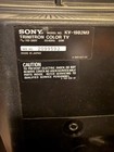 Vintage Sony Trinitron Crt Tube Tv Kv-1982m9 Rare 20    1980s Retro Gaming Japan
