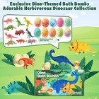 Jurafizz Dinosaur Bath Bombs Kids Exclusive Herbivorous Dino Toys  10 Pack Jr-04