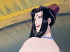 Legend Of Basara Animation  Cel Vintage Anime Production Art Match Background I6