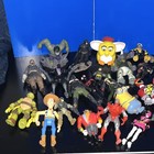 Disney Dc Marvel Mixed Lot Action Figures  please Read The Description 