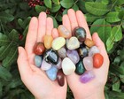 10 Lb Assorted Tumbled Stones Medium  Crazy Cheap Bulk Lot Mixed Crystals