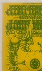Jimi Hendrix Original 1968 Concert Ticket  Fillmore Winterland Bg105 Vg Sunday 