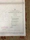 Vintage 1950s Nautical Chart Maine Portsmouth To Cape Ann Sailing Noaa
