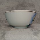 Japan China Asian Vtg Antique Thick Porcelain Small Painted Rice Bowl Teacup