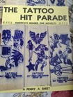Vintage Wwii Era Victory Tattoos Lot W s n y  Penny A Sheet Sailor Patriotic   