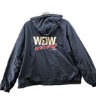 Vintage Walt Disney World Winter Jacket Mens 3xl Xxl Blue Mickey 1971 Hooded