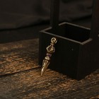 Tibetan Buddhist Vajra Keychain Amulet Pendant With Braided Rope Lucky Gift