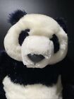 Vintage 1984 Dakin Peeking Panda Bear Plush Brown Hook   Loop Paws Toy Pet 18 