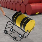 272 15kg 600lbs  drum Cradle Movable Drum Cradle Drum Stand Drum Cart Trolley 