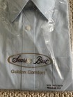 Nos New Vtg 70s Sears Best Long Sleeve Golden Comfort Blue Dress Shirt 16 5 33