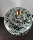 Chinese Vintage Porcelain Vase European Subjects Gold Trim Qianlong Mark