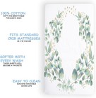 Jumpoff Jo Fitted Crib Sheet  100  Cotton  Botanical   28 x 52  