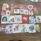 Lot Vtg Greeting Cards 40s 50s Valentines Christmas Easter Holidays Birth 150 