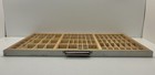 Excellent Vintage Letterpress Printers Type Set Drawer Display Shadowbox Lot L