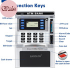 Kids Atm Piggy Bank Electronic Money Saving Bank With Debit Card Password
