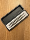 Parker Classic Matte Grey   Chrome Trim Ballpoint Pen   Pencil Made In Usa 