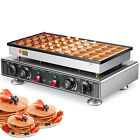Mini Dutch Pancake Baker 50pcs Commercial Electric Nonstick Waffle Maker Machine