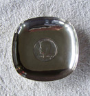 Sterling Silver Ashtray With Kennedy 1964 Silver Coin
