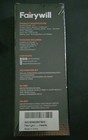 Fairywill D7s Sonic Electric Toothbrush Rechargeable 5 Modes Black W  6 Heads
