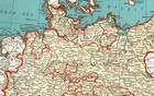1938 Antique Germany Map Vintage Map Of Germany  Atlas Map 2702