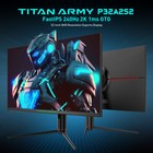Titan Army P32a2s2 Flat 16 9 Fast Ips Qhd 240hz Gaming Monitors