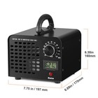 Uimoso Ozone Generator 24000mg h Ozone Machine Odor Remover With 0-120min Timer