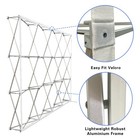 8x8ft Fabric Pop Up Display Stand Backdrop For Trade Show With Wheeled Tote Bag