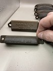 Lot Of Vintage Hamilton Mfg Co  Colding   Co Cast Iron Drawer Pulls Letterpress