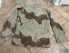 Us Army Desert Storm Chocolate Chip Camo Combat Uniform Jacket Medium Short