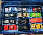 Vintage Hot Wheels Blackwall Lot Hong Kong Malaysia 24 Cars With Carry Case Tara
