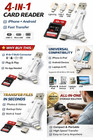 4in1 Usb I-flash Drive Micro Sd tf Card Reader Adapter For Iphone Ipad Android