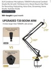 Tonor Tc20 Xlr Condenser Microphone Professional Cardioid Studio Mic Kit