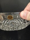 Vintage Rcr Royal Crystal Rock Italian Lead Crystal Oval Centerpiece Bowl -   