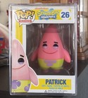 Vaulted Funko Pop Television  Patrick  26 Spongebob Squarepants W hard Stack