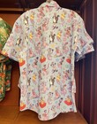 2026 Disney Epcot Figment Allover Print Rsvlts Kunuflex Button Shirt 2xl - New