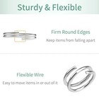  6 Mm Metal Split Jump Rings Double Loops 500 Pcs Mini Ring Connectors For 