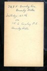 Vintage Billboard Music Arcade Exhibit Card Randolph Scott A Xx2129