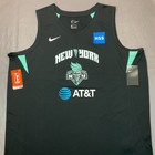 New Nike Sabrina Ionescu New York Liberty Wnba Black Swingman Jersey Sz 2xl  100