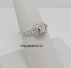 1 2ct Natural Diamond Anniversary Engagement Wedding Bridal Ring 14k White Gold