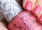 Opi Nail Lacquer  nl H94 Sitting Under Cherry Blossoms  Hello Kitty Japan Exclv 
