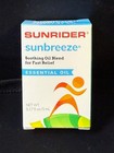 Sunrider Sunbreeze 0 17oz   5ml Essential Oil Soothing Fast Relief 4 Muscle Ache