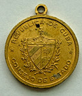 Rare 35 Mm Medal 30 Aniversario Fuerzas Armadas Revolucionarias  1986 