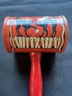 Vintage T  Conn Inc  Tin Litho Halloween Noisemaker   Black Cats And Bats  