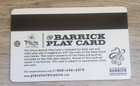 Plaza Casino Las Vegas Barrick Slot Card