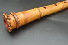 Japanese Antique Vintage Shakuhachi Flute Instrument Length 65 0cm Bamboo Japan