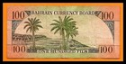 Bahrain Vf Note 100 Fils 1964 P-1