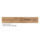 Pergo Lpe01-lf017 Classics 7-1 2 w Embossed Laminate Flooring - - Summer Oak