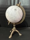 Vintage Terrestrial World Globe With Brass Stand Decorative Gift