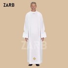 Custom Tailored Clergy Alb     Handmade Liturgical Vestment  All Sizes Available